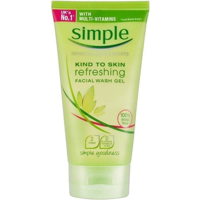 Simple Kind to Skin Refreshing Facial Wash Gel