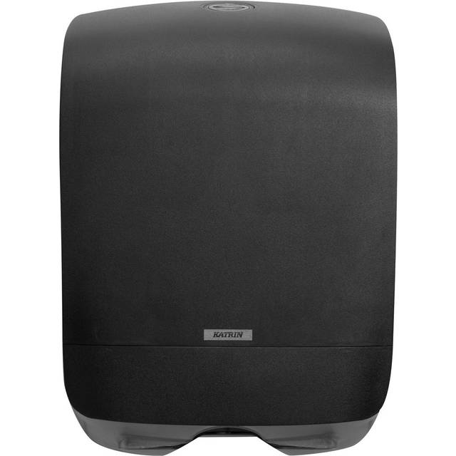 Katrin Dispenser Mini for Narrow Paper Hand Towels Folded Black