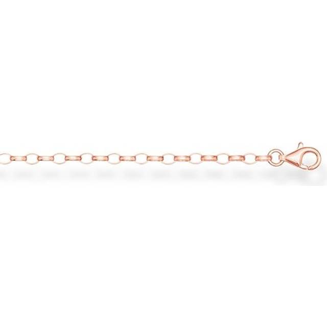 THOMAS SABO Rose Gold Plated Classic Extension Chain For Women - gold/pink/silver