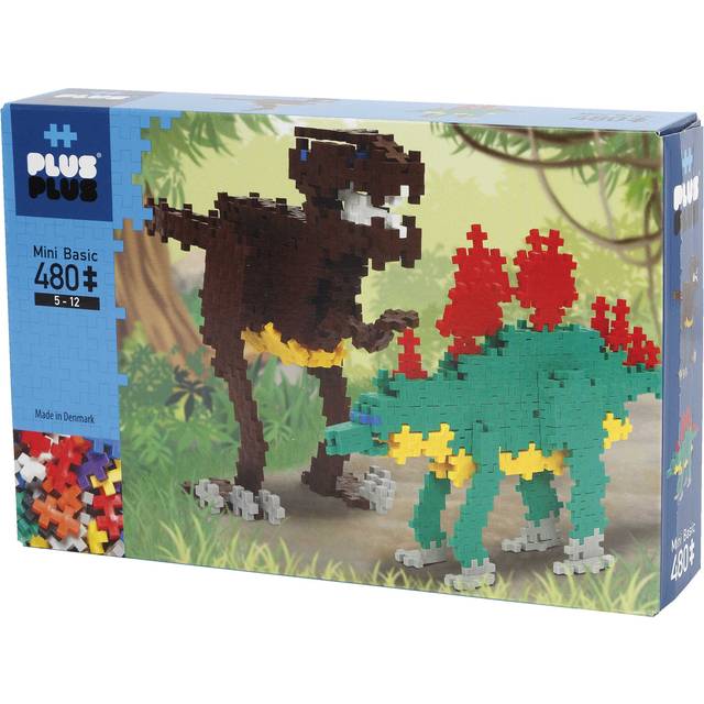 Plus Plus Mini Basic Dinosaurs 480pcs