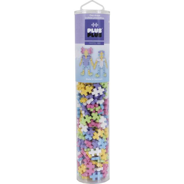 Plus-Plus Pastel Large Tube 240pcs