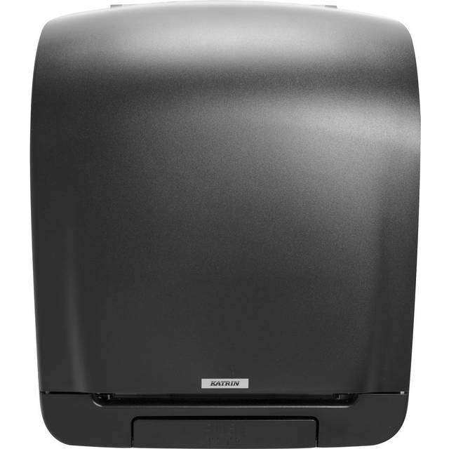 Katrin Plastic Dispenser for System Paper Towel Roll Black