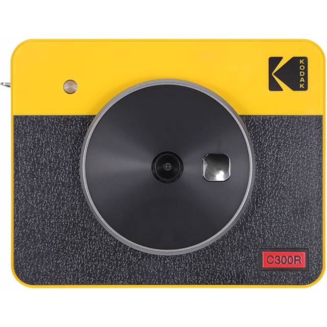 Kodak C300R Mini Shot 3, Instant Camera & Photo Printer, Wireless, Compatible with Bluetooth Devices, 68 Photos Included (3x3&quot), Yellow