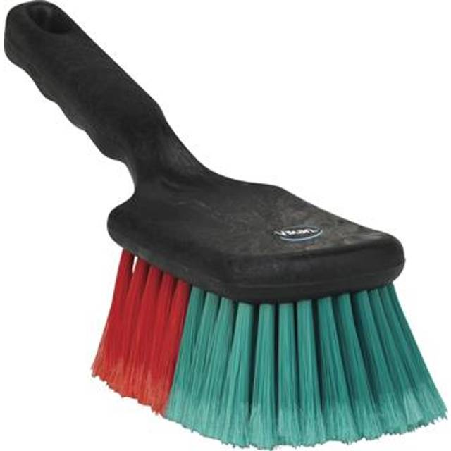 Vikan 522752 short handle vehicle car wash brush soft bristles arches body panel