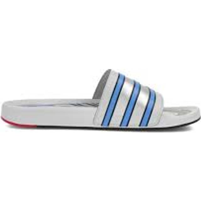 adidas Adilette Slides Premium 'Micropacer' - Grey - 5
