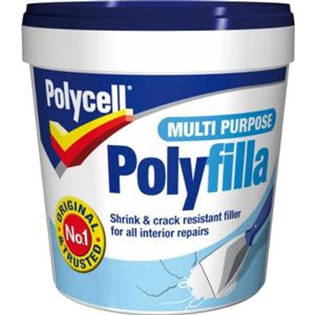 Polycell mp polyfilla r/m tub 1kg