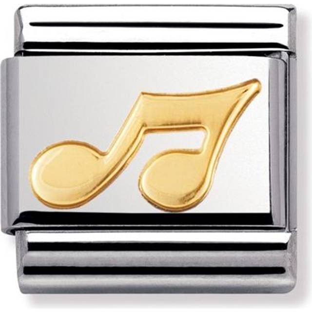 Nomination Classic Gold Musical Note Music Charms