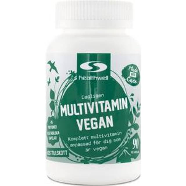 Healthwell Multivitamin Vegan, 90 kaps