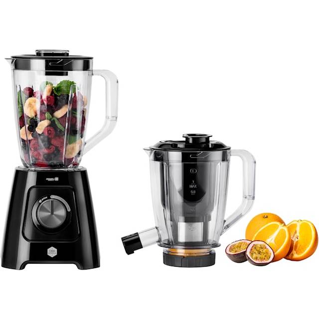 OBH Nordica Blendforce LH42Q8S0 2-in-1 blender & juicemaskin Svart