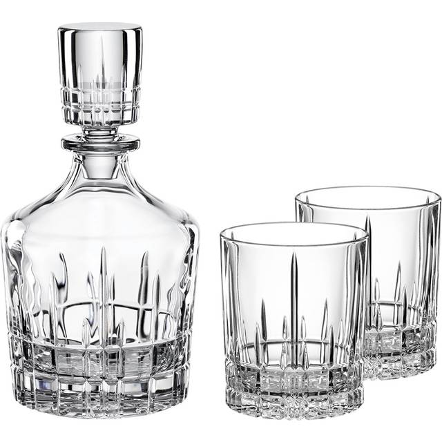Spiegelau Perfect Serve whiskeyset 3 delar Klar - Transparent