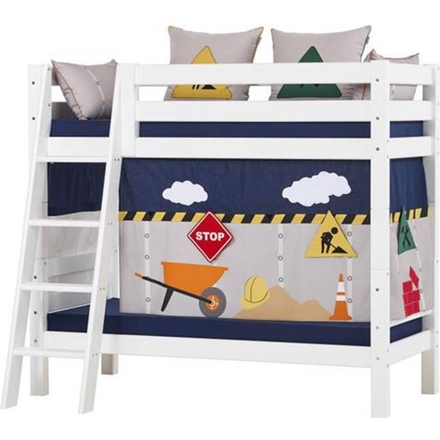 Hoppekids Construction forhæng til halvhøj- og køjeseng 70x160 cm