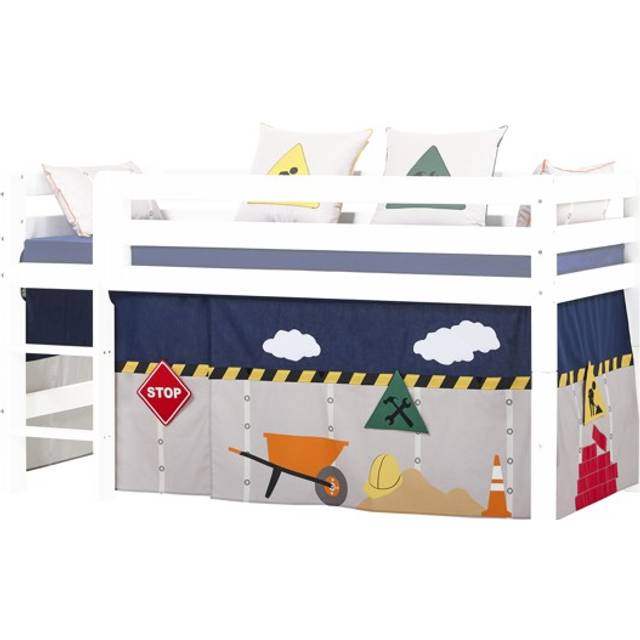 Hoppekids Construction forhæng til halvhøj- og køjeseng 90x200 cm