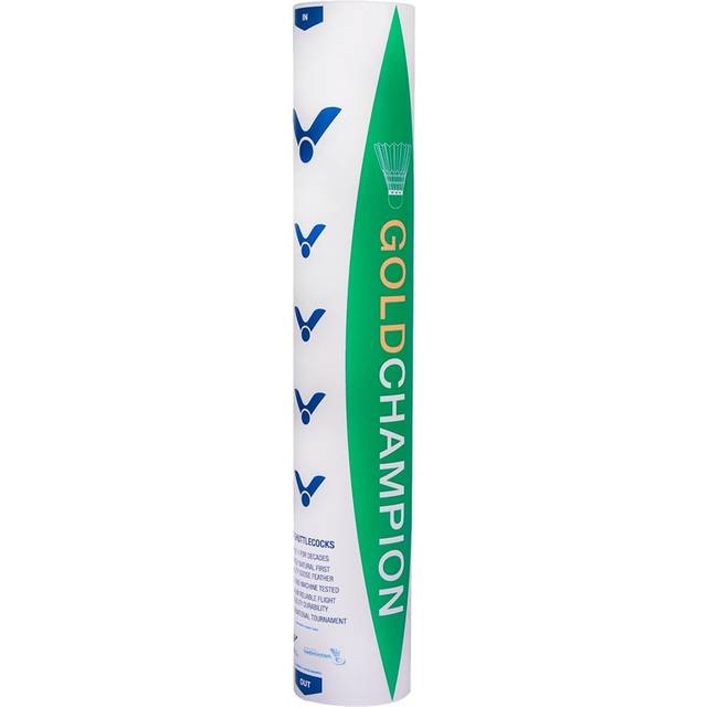 Victor GoldChampion Badminton Shuttlecock - BWF Approved - 12 pc / Speed 78