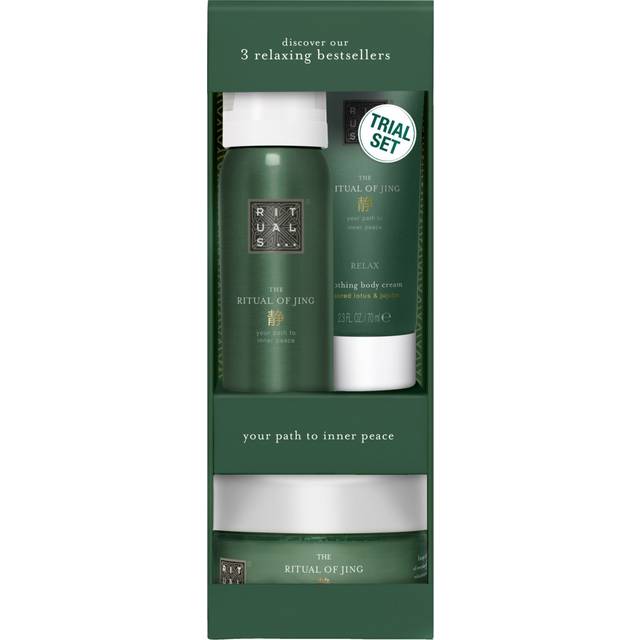 Rituals The Ritual of Jing Gift Set 50ml Shower Gel + 125ml Body Scrub + 70ml Body Cream
