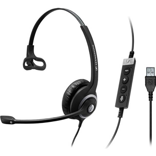 EPOS I SENNHEISER IMPACT SC 230 USB MS II - Headset - on-ear - wired - USB - black - Certified for Skype for Business, C