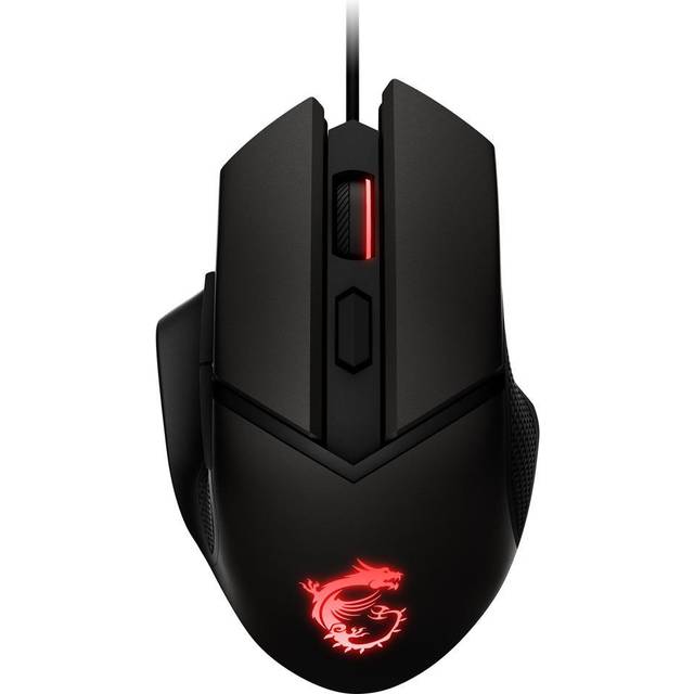 MSI Clutch GM20 Elite Optical RGB Gaming Mouse 6400dpi