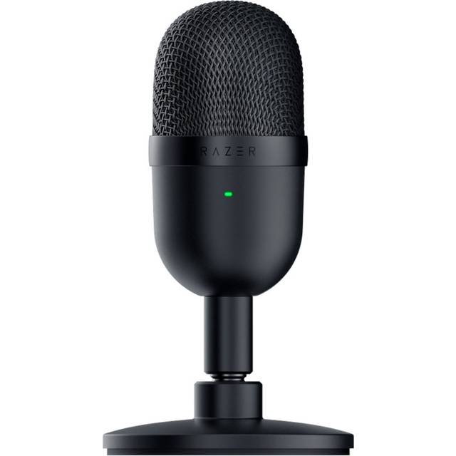 Razer Seiren Mini (Quartz) - USB Ultrakompakt kondensatormikrofon (Strömningsmikrofon, upptagningsmönster av superkardioidtyp, Professionell inspelningskvalitet) Rosa