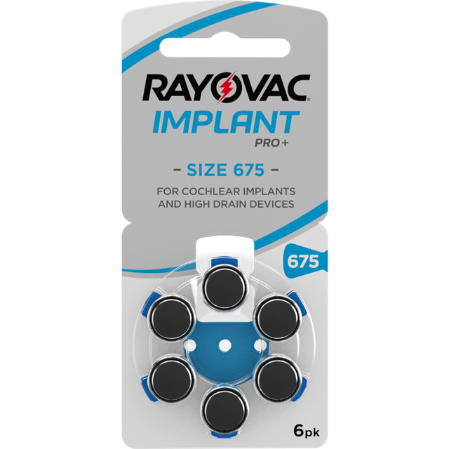 Rayovac 675 IMPLANT PRO 6x