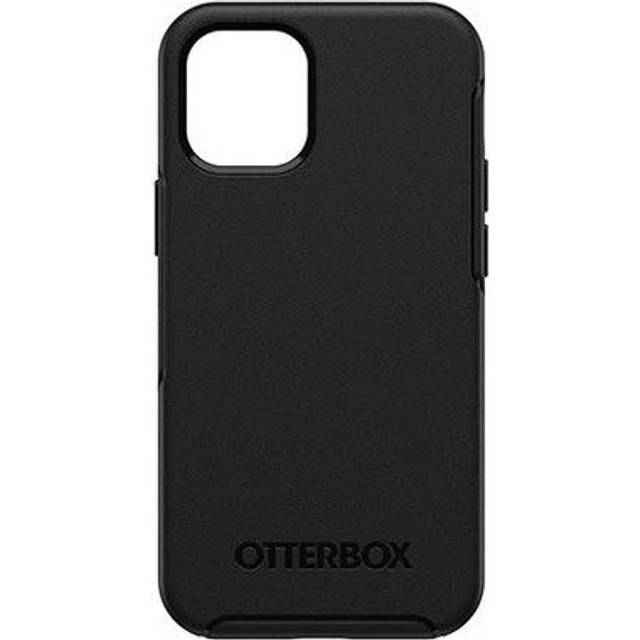 OtterBox Symmetry skal för iPhone 12 Pro Max, stöttåligt, fallsäkert, skyddande tunt skal, testad till militärstandard x3, antimikrobiellt skydd, Rosa