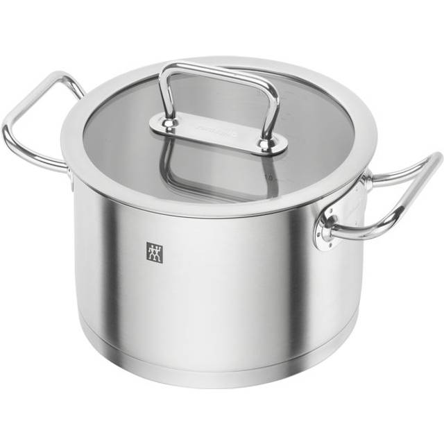 Zwilling Zwilling pro pot with glass lid stainless steel 3.1 L