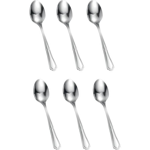 Dorre - New England Dessertsked 6-pack - Rostfritt Stål