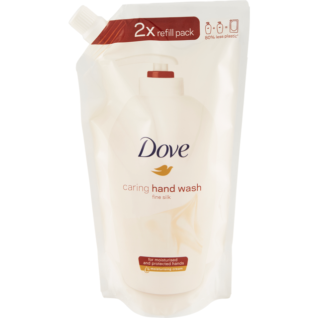 Dove Tvål Refill Silk 500 ml - Multi