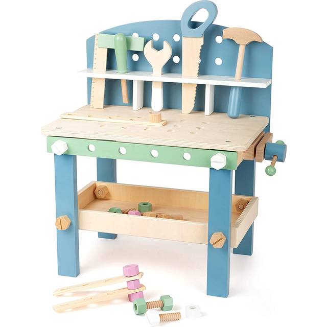 Legler Small Foot Children's Nordic Workbench Compact Play Set