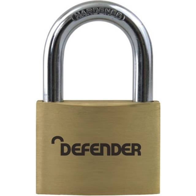 DEFENDER DFBP6 Brass Padlock 60mm - brass
