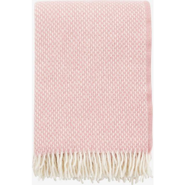 Klippan Yllefabrik Preppy pläd Misty rose