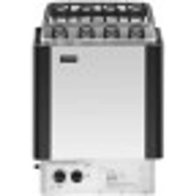 Uniprodo UNI_SAUNA_S6.0KW Saunaofen elektrisch 6 kW 30 bis 110 °C inkl. Steuerung Überhitzungsschutz Zeitschaltuhr Sauna Ofen für 5-9 m³ Saunazubehör Wandmontage möglich Trockendampfsauna