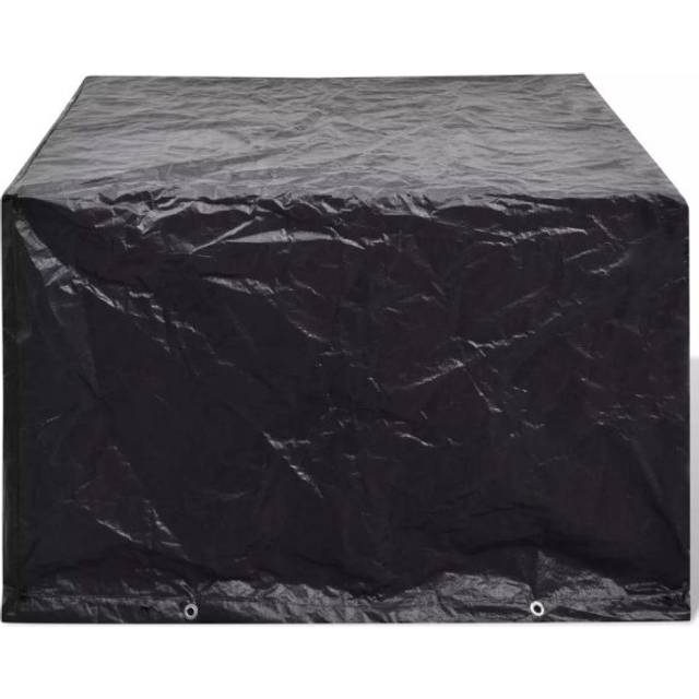 Vidaxl - Garden Furniture Cover 4 Person Poly Rattan Set 8 Eyelets 113 x 113cm