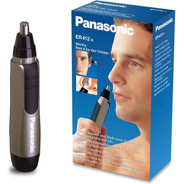 Panasonic Näs-/öronhårklippare ER-412 med batteridrift