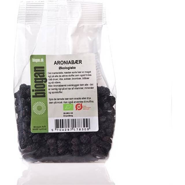 Biogan Aroniabär torkade eko - 100 g