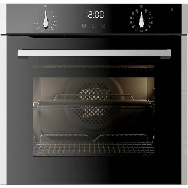 SL500SS 60cm Stainless Steel Built-In Electric Single Oven - Black / Stainless