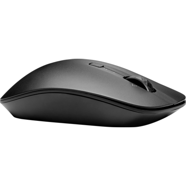 HP Trådlös resemus, Bluetooth, spår-on-glassensor med dubbla enhetsnavigeringar, fyra programmerbara knappar, Svart