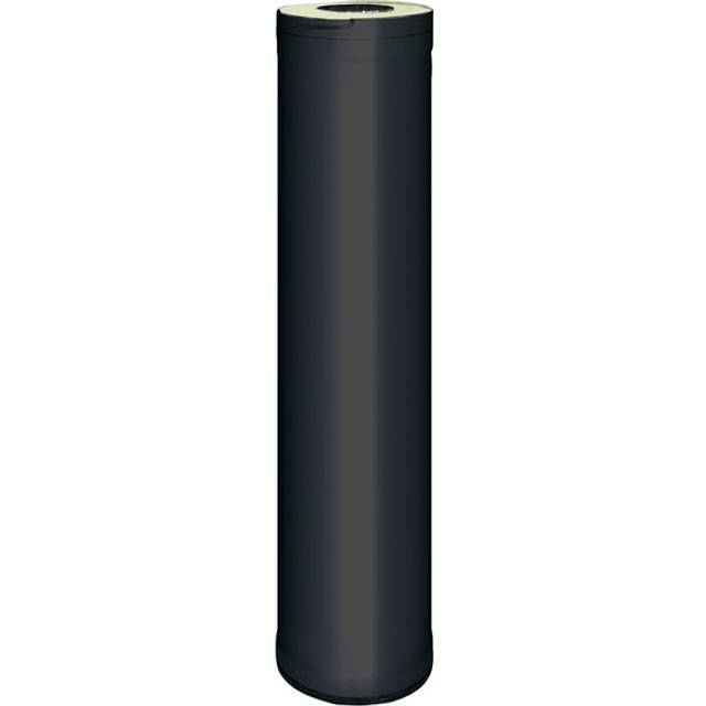 Harvia ForlangningsrÃ¶r Svart 1000 mm