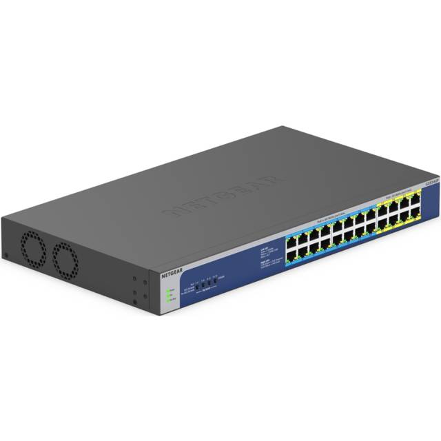 NETGEAR GS516PP Unmanaged Gigabit Ethernet (10/100/1000) Power over Ethernet (PoE) Blue, Grey