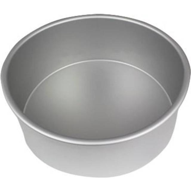 8 Inch - 2 Inch Deep Round Seamless Cake Tin Size: 8" (20.32cm) - Green
