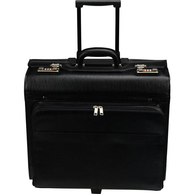 Alassio 2 Roll Pilot Suitcase 45 cm laptop compartment black