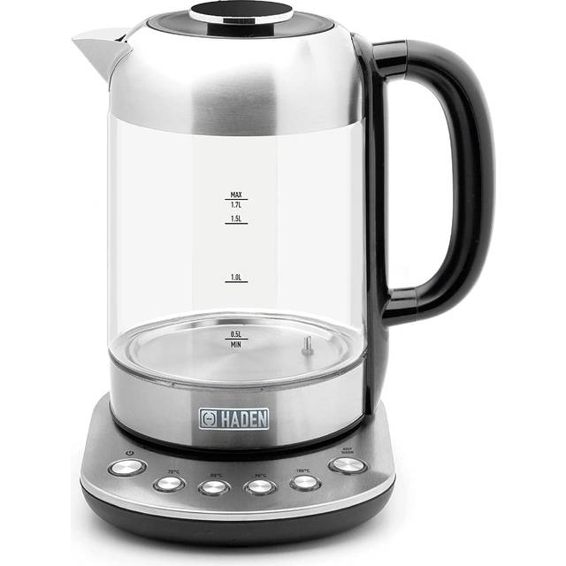 Richmond 1.7L Glass Electric Kettle - Clear (1.7L)