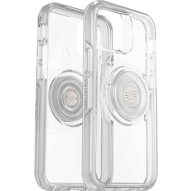 OtterBox Otter+Pop skal för iPhone 12 mini, stöttåligt, fallsäkert, skyddande skal med PopSockets PopGrip, testad till militärstandard x3, Stardust