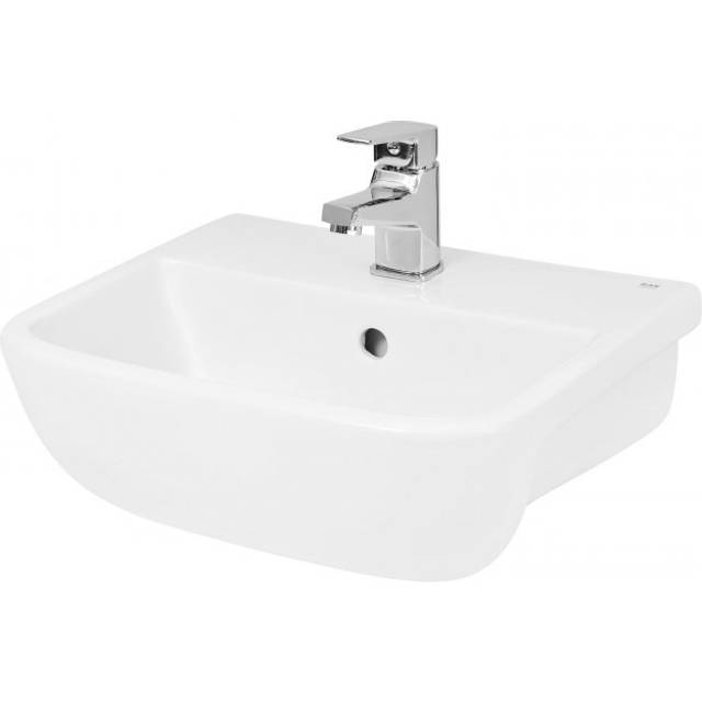 Hudson Reed Aria 420x345 1th White Semi Recessed Basin - SRB004