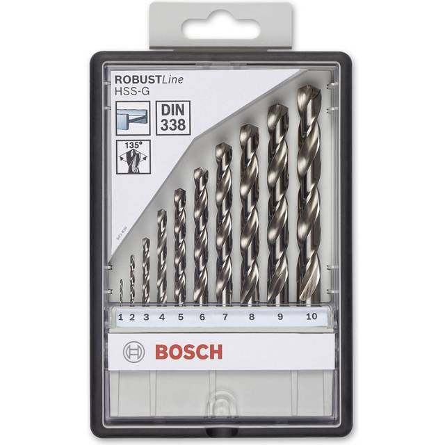 2 607 010 535 - Drill set 10 tools 2 607 010 535
