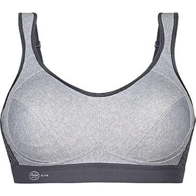Anita Womens Active Sports Bra - Grey - Size 36D
