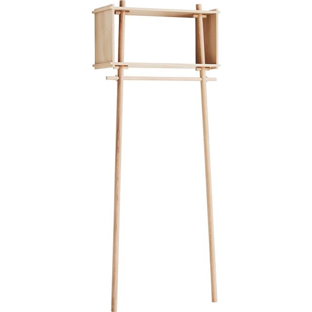Woud - Töjbox Wardrobe Small Black Oak Woud