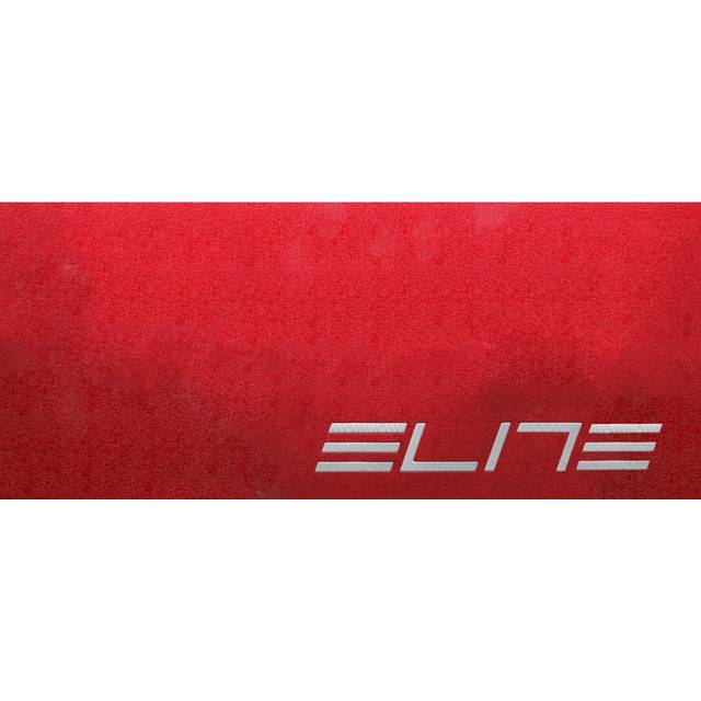 Elite - Trainingsmatte - Turbo trainer size 180 x 90 x 0,6 cm, red