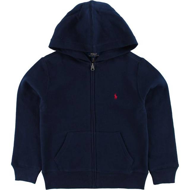 Polo Ralph Lauren Boy's Cotton Blend Fleece Hoodie - Navy (286874)