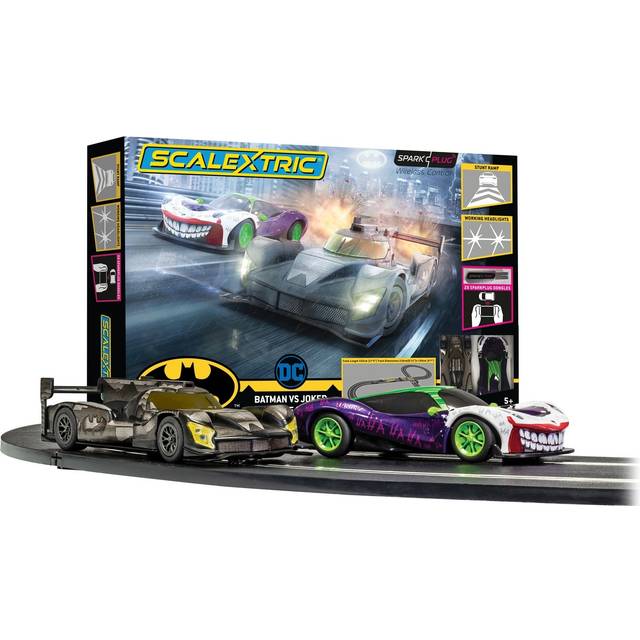 Scalextric Spark Plug Batman vs Joker Race Set