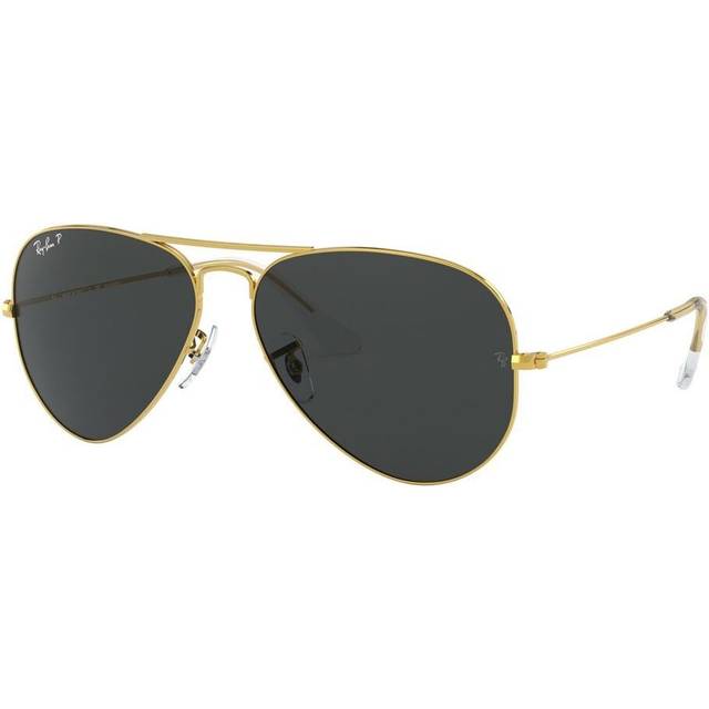 Ray-Ban Aviator large RB 3025 9196/48, AVIATOR Sunglasses, UNISEX, polarised, available with prescription - Gold