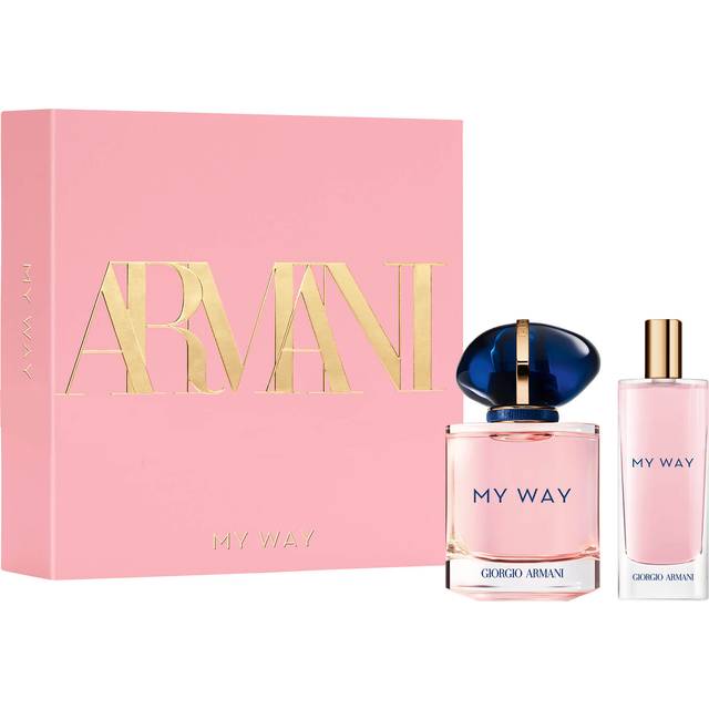 Giorgio Armani My Way 50ml Eau De Parfum + 15ml Eau De Parfum Gift Set 2022